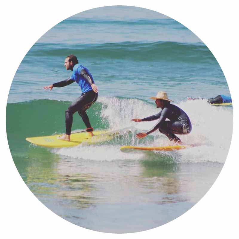 Surf Guiding and teaching at Pro surf camp morocco